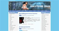 Desktop Screenshot of discotecherimini.com